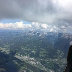 Flugwegposition um 15:23:23: Aufgenommen in der Nähe von Gemeinde Ramsau am Dachstein, 8972, Österreich in 2913 Meter